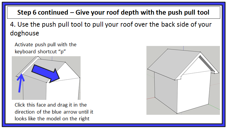 Finishing your roof in SketchUp