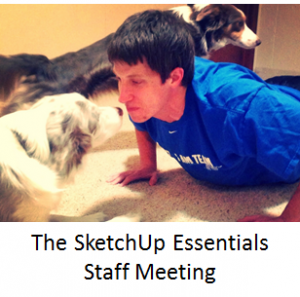 SketchUp Essentials Staff Meeting Photo