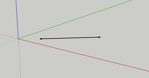 SketchUp Line Tutorial Image 1