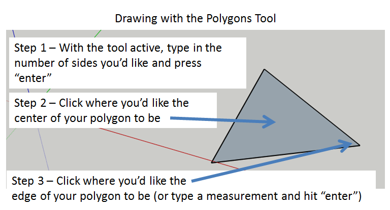 SketchUp Polygon Tool Tutorial