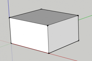 Drawing a Simple Box in SketchUp