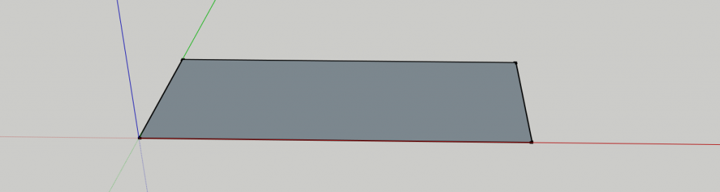Rectangle for SketchUp Push Pull Tutorial