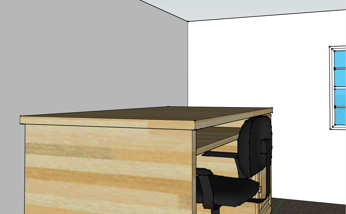 Interior SketchUp View Normal Field of View