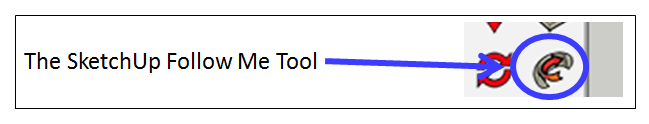 SketchUp Follow Me Icon