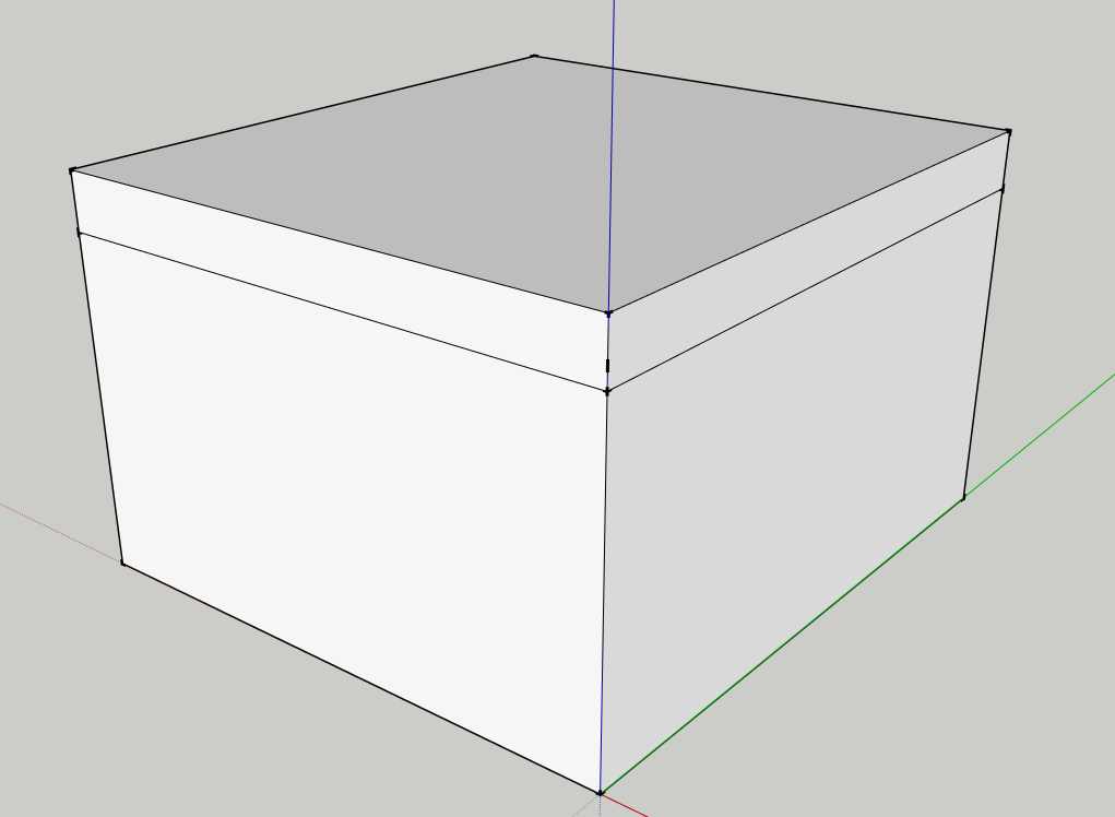 SketchUp Box Model