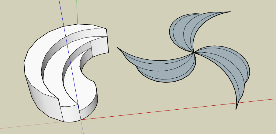 SketchUp 2015 3 Point Arc Tool