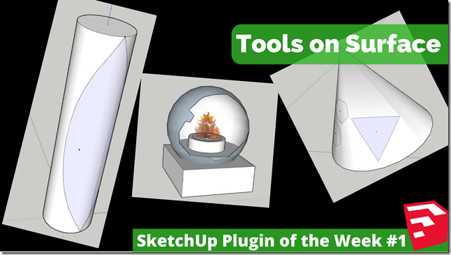 tools on surface sketchup rbz