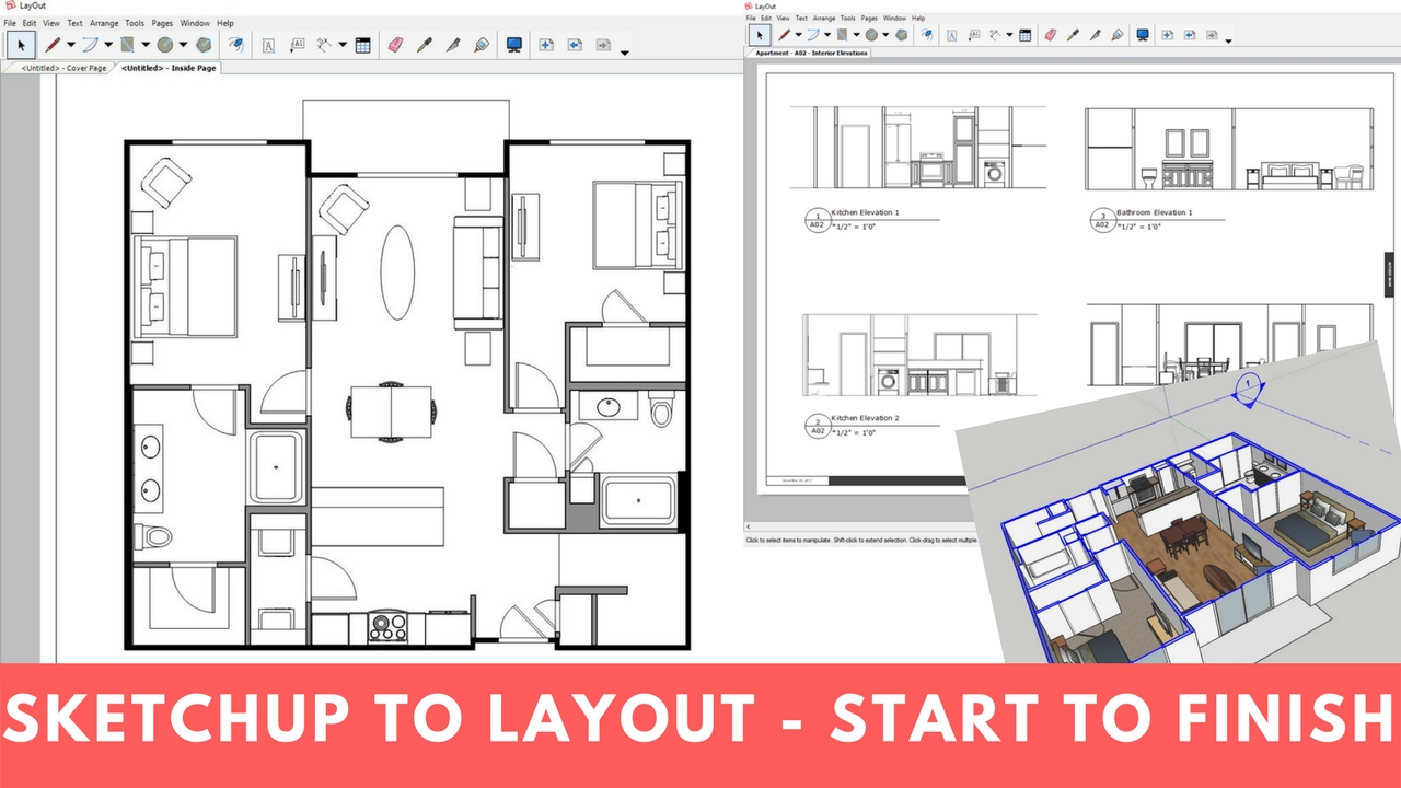 sketchup pro layout download