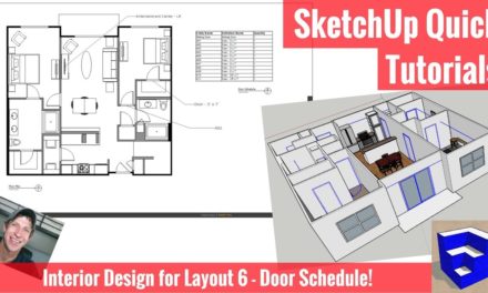 Sketchup 2019 For Layout Part 1 Floor Plan And Walls The