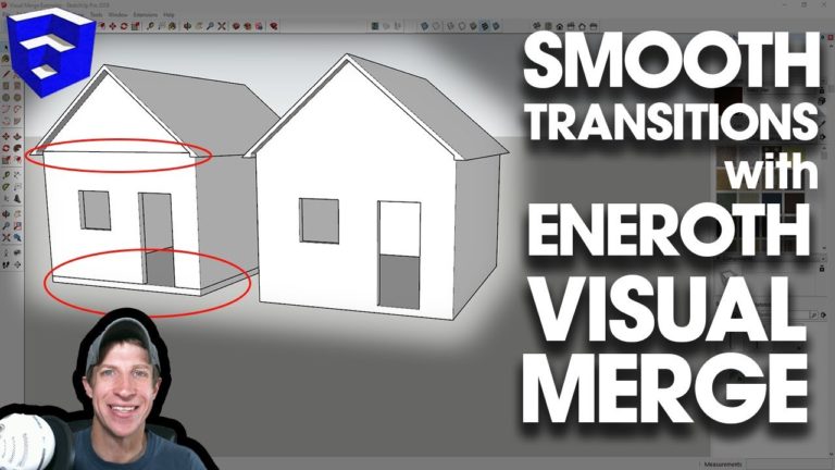 SMOOTH EDGES With Eneroth Visual Merge For SketchUp The SketchUp Essentials