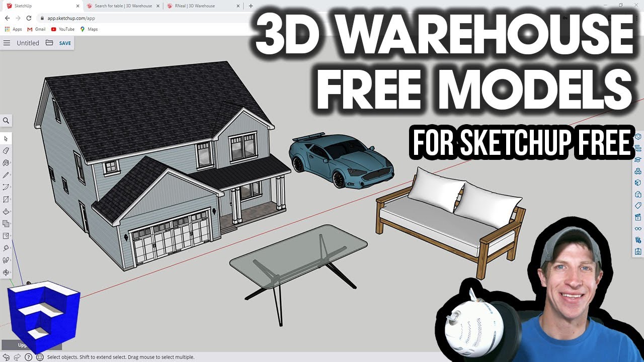 sketchup 3d warehouse free download