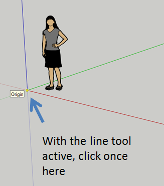 SketchUp Click Location