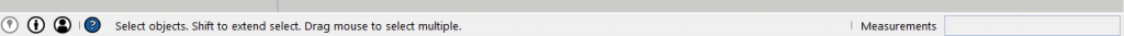 SketchUp Status Bar