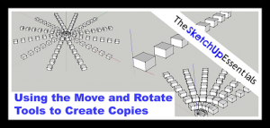 Copies in SketchUp Tutorial Small Thumbnail
