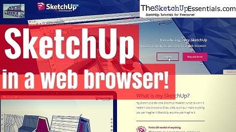 SketchUp in a Web Browser!!!!!!
