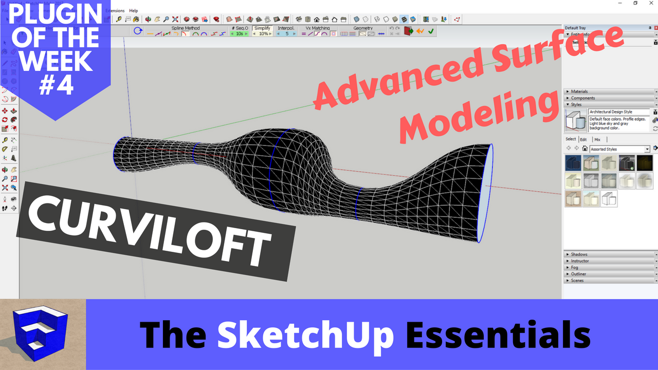 Advanced Surface Modeling with Curviloft