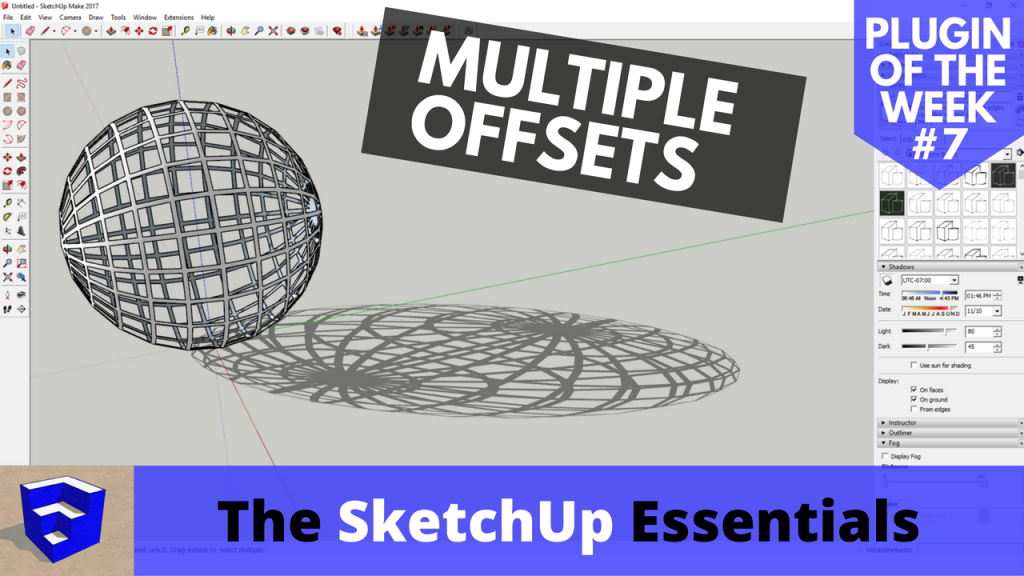 Multiple Offsets multiple-offsets - The SketchUp Essentials