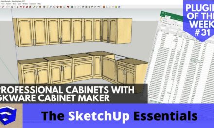 Professional Cabinets with GKWare Cabinet Maker – SketchUp Extension of the Week #31