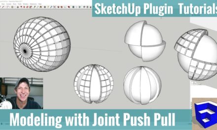 Modeling with Joint Push Pull in SketchUp – SketchUp Extension Tutorials