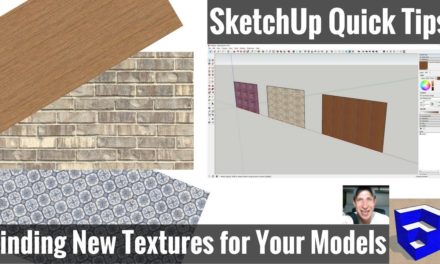 4 Places to Find Textures for Your SketchUp Models – SketchUp Quick Tips