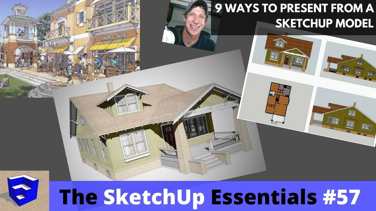 how to make video presentation in sketchup