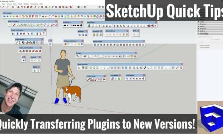 Move Plugins and Extensions from SketchUp 2017 to SketchUp 2018 – THE EASY WAY TO REINSTALL PLUGINS
