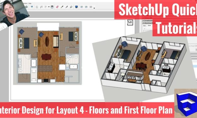 Creating Our First Floor Plan in Layout – SketchUp Apartment Interior Design Modeling 4