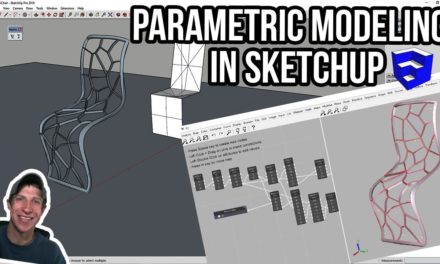 PARAMETRIC MODELING IN SKETCHUP with Viz Pro – Extension of the Week #50!