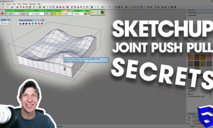 8 SECRET FUNCTIONS of the SketchUp Joint Push Pull Extension!