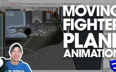 MOVING ANIMATION IN SKETCHUP – Fighter Plane!