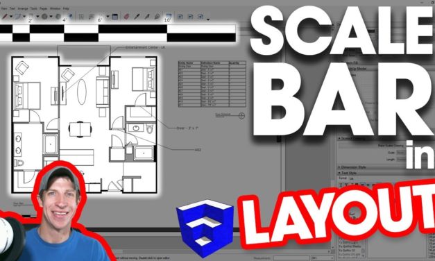 Creating a SCALE BAR in Layout 2018