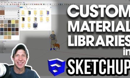 Creating CUSTOM MATERIAL LIBRARIES in SketchUp