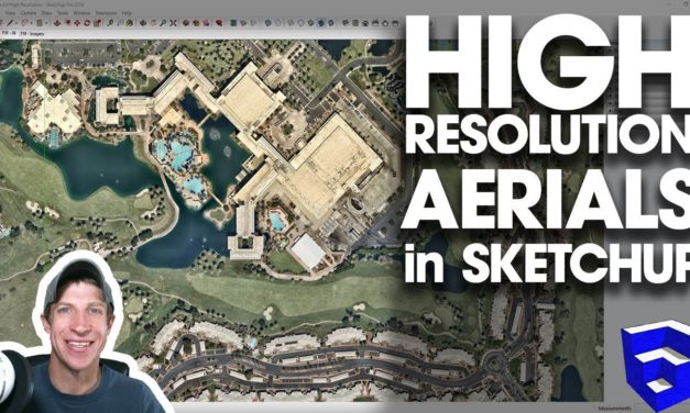 HIGH RESOLUTION AERIALS in SketchUp – How to Download Nearmap Images with Placemaker