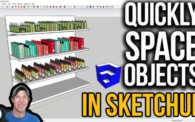 QUICKLY SPACE OBJECTS in SketchUp with Curic Space
