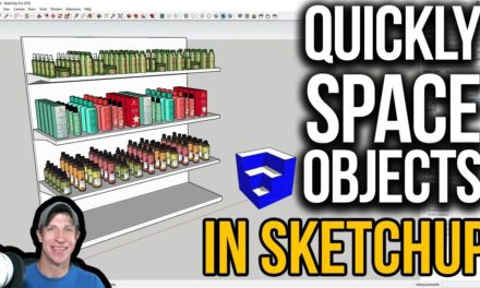 QUICKLY SPACE OBJECTS in SketchUp with Curic Space