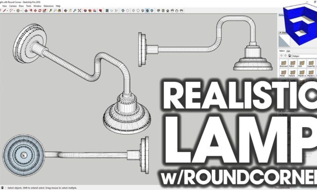 Realistic Models with Roundcorner – Detailed Lamp