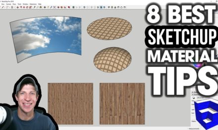 8 BEST TIPS for Editing Materials in SketchUp