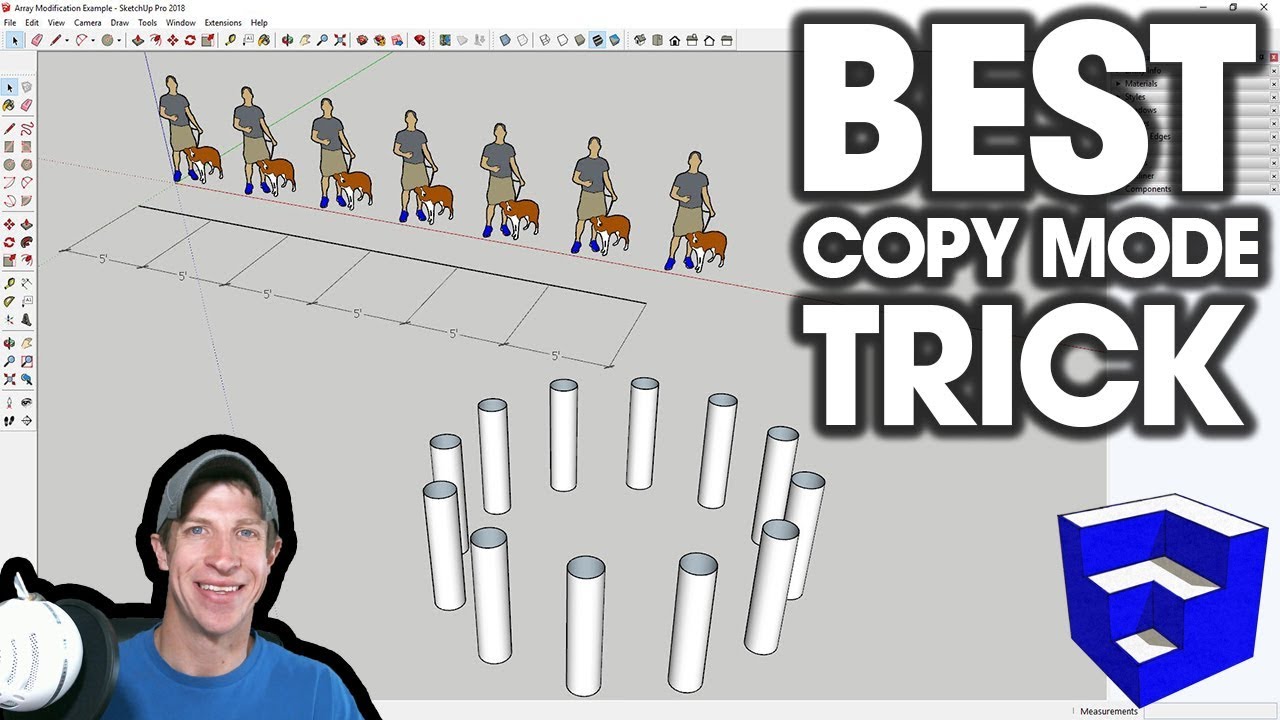 How To Copy In Sketchup