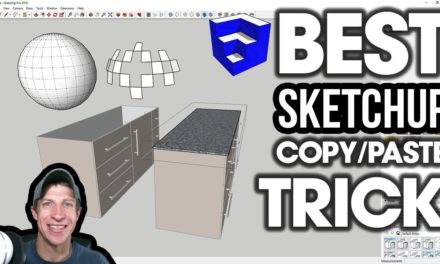 BEST SketchUp Copy Paste Trick – Paste in Place!