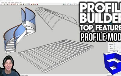 Profile Builder for SketchUp – TOP 8 FEATURES for Profiles