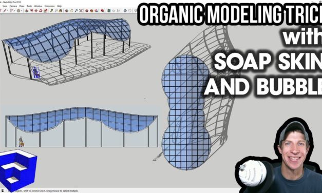 ORGANIC MODELING TRICK with Soap Skin and Bubble