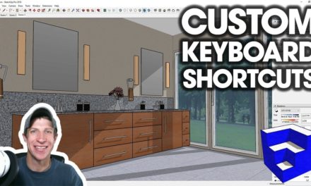 CUSTOM Keyboard Shortcuts in SketchUp