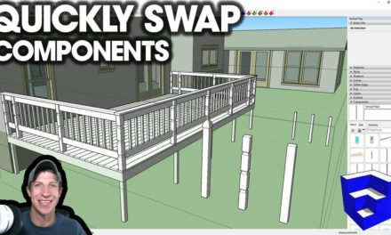Quickly SWAP COMPONENTS in SketchUp