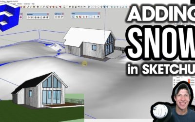 Adding SNOW to Your SketchUp Models!