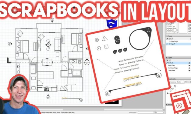 How to Use SCRAPBOOKS in Layout