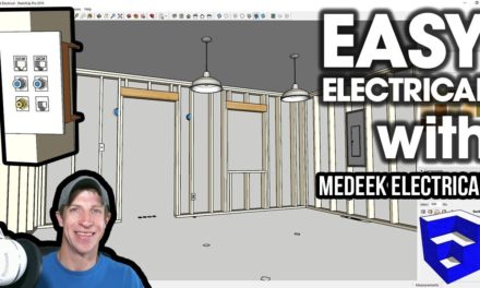EASY ELECTRICAL IN SketchUp with Medeek Electrical