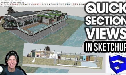Section Views WITHOUT SECTION PLANES in SketchUp