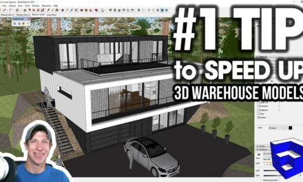 My #1 Tip for SPEEDING UP 3d Warehouse Models in SketchUp