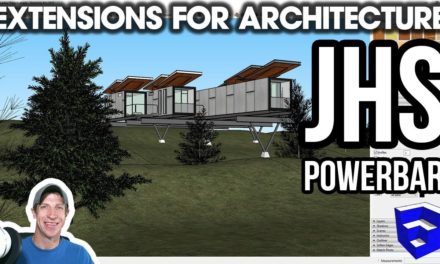 SketchUp Extensions FOR ARCHITECTURE – Placing Plants with JHS Powerbar