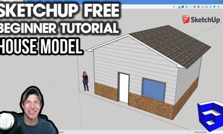 GETTING STARTED with SketchUp Free – Lesson 2 – Creating a House Model